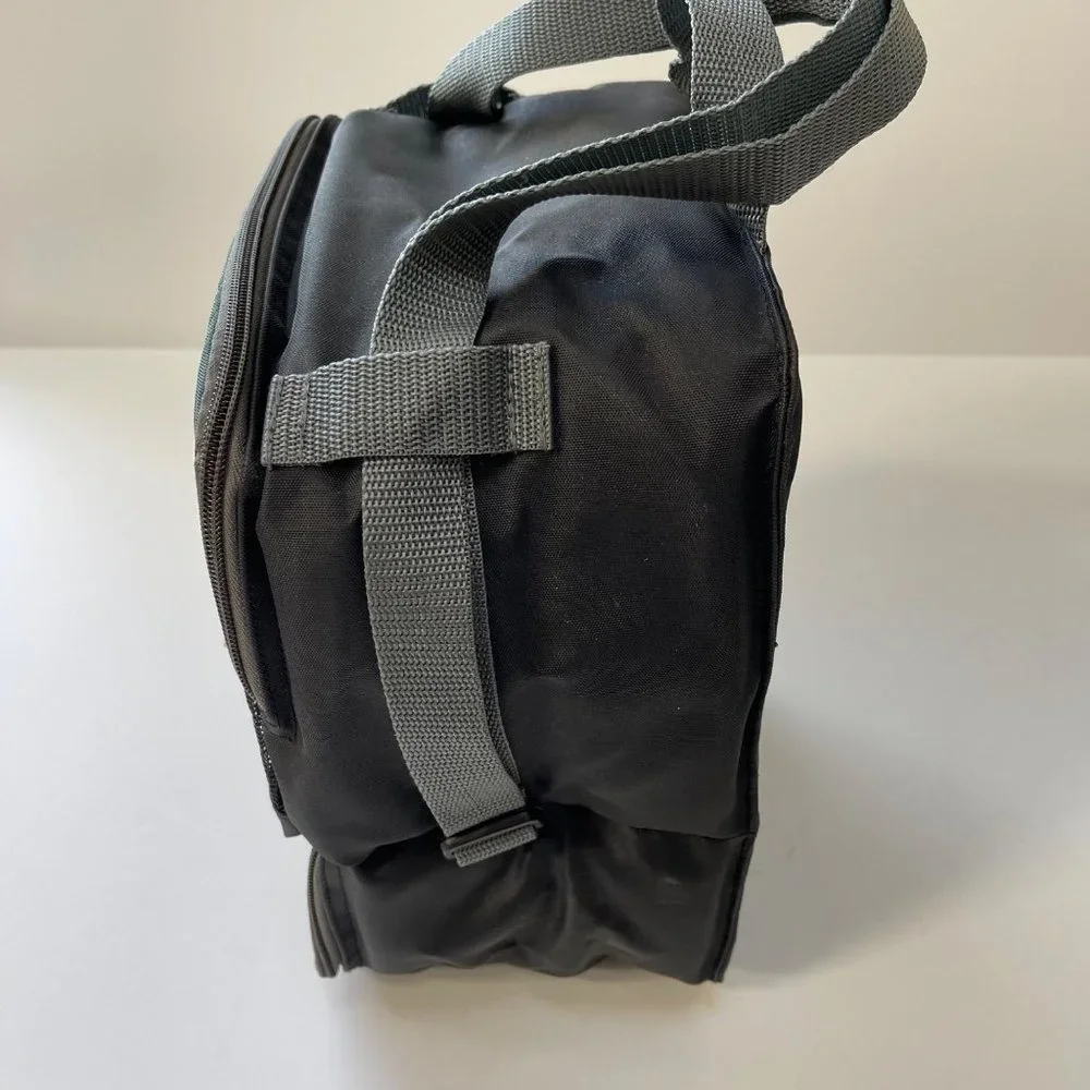 PAK CHEST COOLER Insulated Double Zip Compartment Adjustable Strap Green NWOT